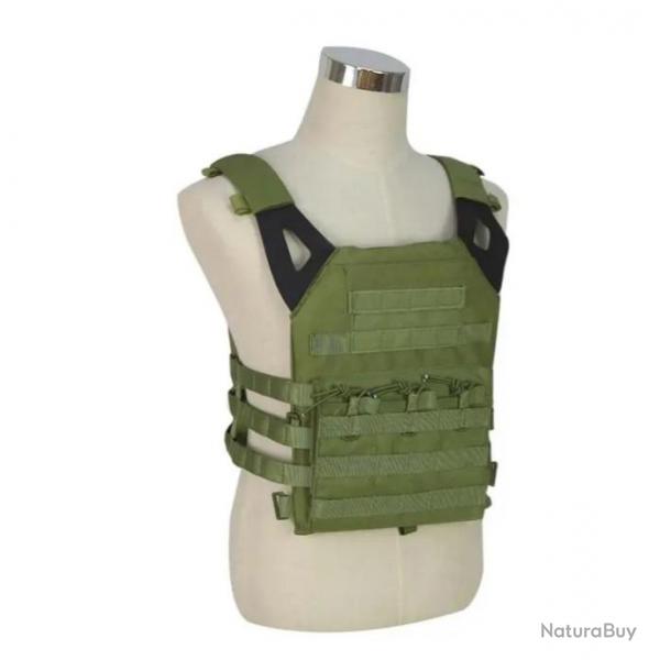 Veste JPC Jumpable Plate Carrier - Porte PLaque - Olive - Swiss Arms