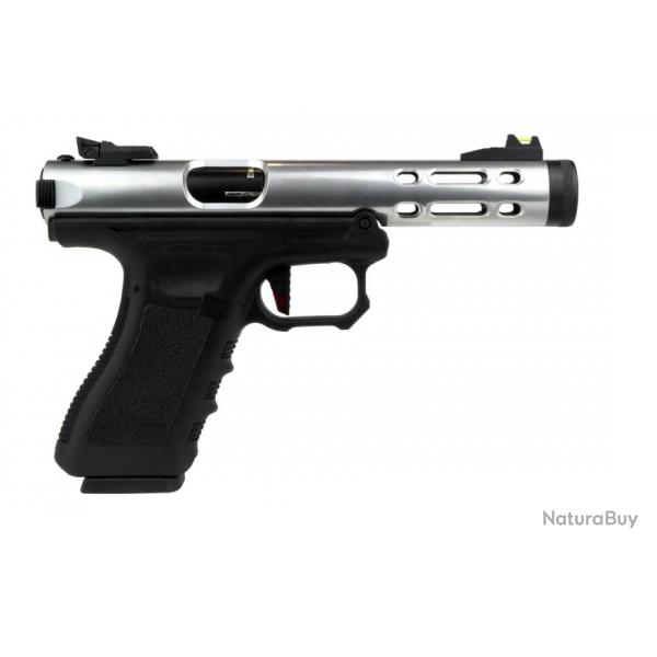 Pistolet WE G-Series Galaxy Gaz GBB - Silver