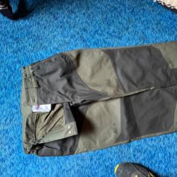 Pantalon chasse résistant et imperméable Supertrack vert 100