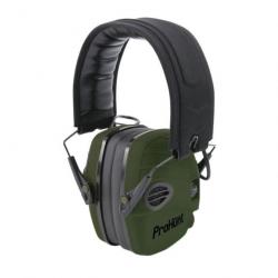 CASQUE ELECTRONIQUE PRO HUNT KAKI