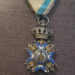 vend médaille Serbie 1914-1918 ordre commandeur Saint Sava