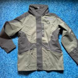 Veste traque chasse supertrack 300 impermeable vert