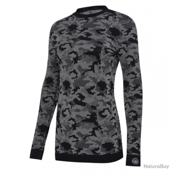 Maillot de corps pour femme Beretta LeSaut - Noir camo / S-M