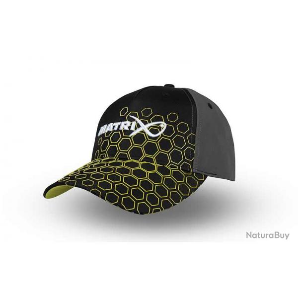 Casquette Matrix Hex Print Cap (Black)