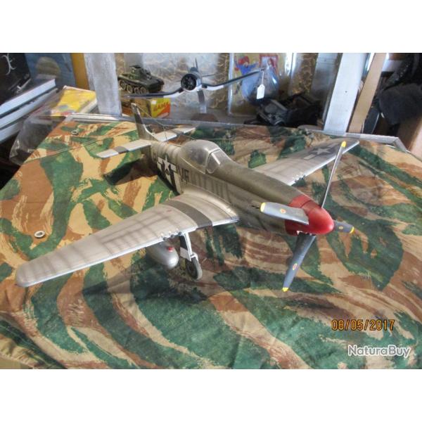 avion plastique maquette p51 tbe us