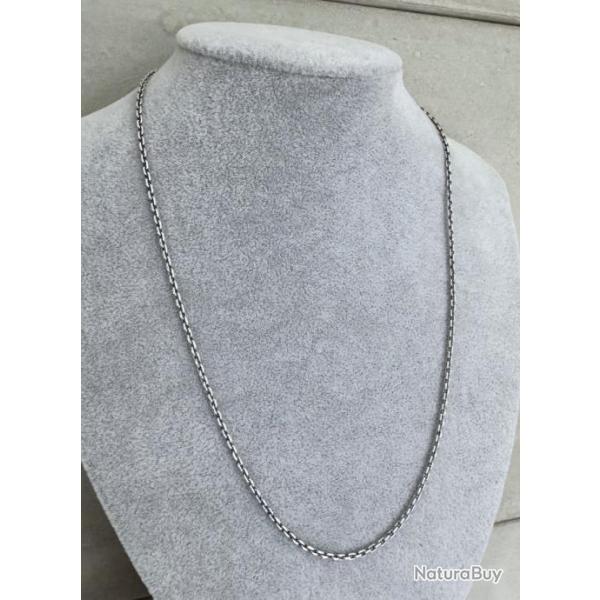 Chaine en argent - homme - 54 cm - neuve - Be gone - homme ou adolescent