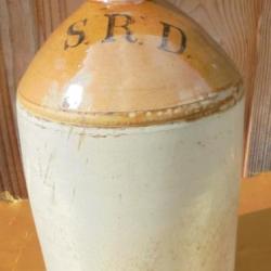 Bombonne Cruche SRD Armée Britanique 1940 Rhum Gin ww2