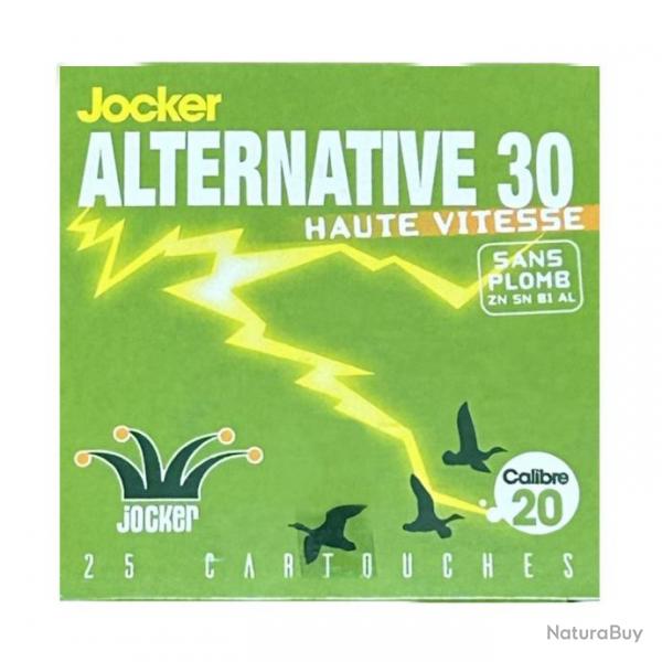 BOITE DE 25 CARTOUCHES JOCKER BIO ALTERNATIVE CAL.20/70 SUBSTITUT PLP N4 - SUBSTITUT TOUS FUSILS