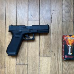 Pistolet GLOCK 17 Gen5 UMAREX cal.9mm P.A.K avec malette et 50 cartouches