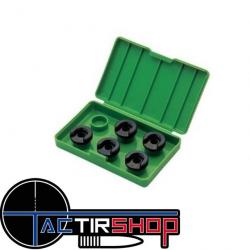 Boite de 5 shell holders de compétition Redding Ref:1