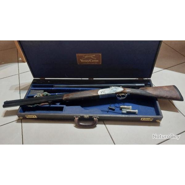 Fusil Verney Carron super 9 grand bcassier avec 2 jeux de canons