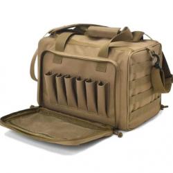 Sac de Rangement Tactique Nylon pour Armes à Feu Molle idéal Chasse Kaki