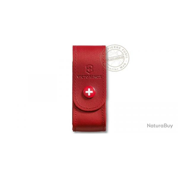 Etui cuir VICTORINOX - 6  14 pices - rouge