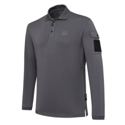 Polo Beretta Miller Manches longues Gris