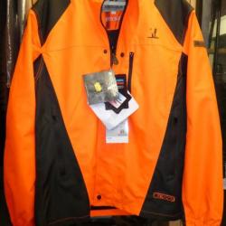 veste de battue fluo imperméable