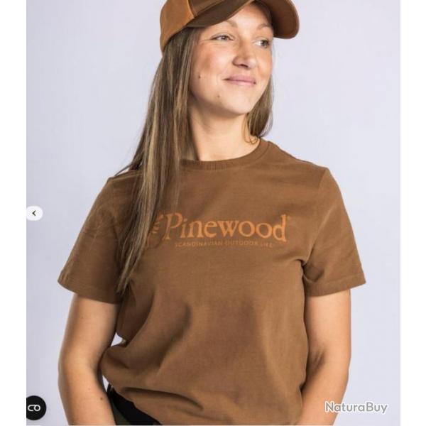 OUTDOOR LIFE T-SHIRT W213 NOUGAT PINEWOOD