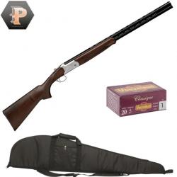 Pack chasseur Fusil de chasse Yildiz extracteur Cal.20/76 + mun + fourreau