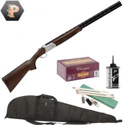 Pack chasseur Fusil de chasse Yildiz extracteur Cal.20/76 + mun + fourreau + nettoyage