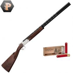 Pack chasseur ! Fusil superposé Yildiz - Cal. 410/76 + mun