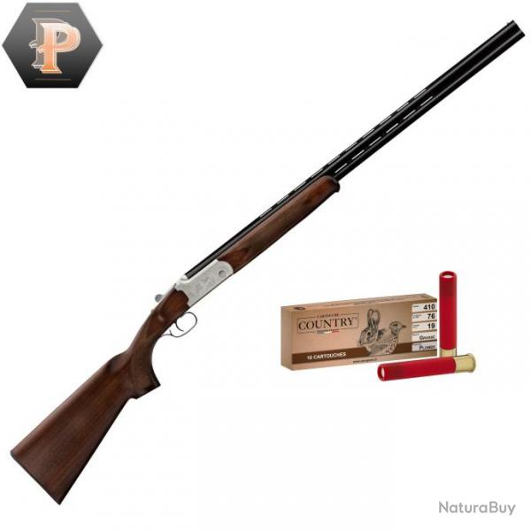 Pack Chasseur ! Fusil Yildiz - Cal. 410/76 Crosse pistolet + mun