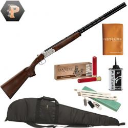 Pack Chasseur ! Fusil Yildiz - Cal. 410/76 Crosse pistolet + mun + fourreau + nettoyage + porte p