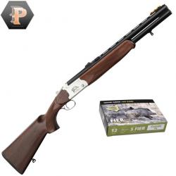 Pack Chasseur ! Fusil Slug Yildiz Cal.12/76 + mun