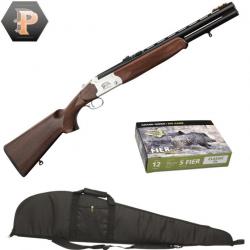 Pack Chasseur ! Fusil Slug Yildiz Cal.12/76 + mun + fourreau