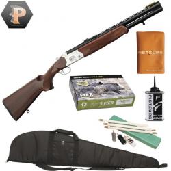 Pack Chasseur ! Fusil Slug Yildiz Cal.12/76 + mun + fourreau + nettoyage + porte p