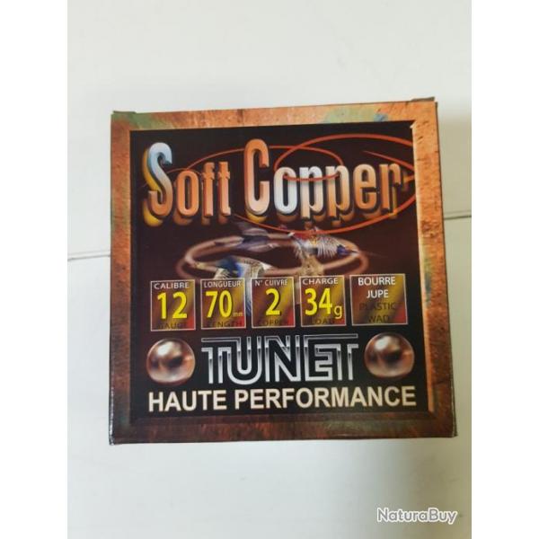 CARTOUCHES TUNET SOFT COOPER 34G CAL. 12/70