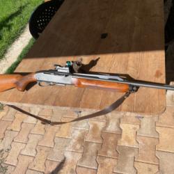 Carabine semi automatique Remington modèle 7400 calibre 280 vendu avec point rouge electovisée