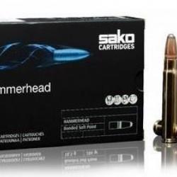 Cartouche Sako / cal. 7mm Rem. Mag. - Hammerhead SP 11 g / 170 gr