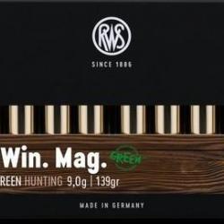 Cartouche RWS / cal. 300 Win. Mag. - EVO Green 9 g / 139 gr