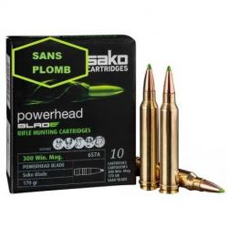 Cartouche Sako / cal. 300 Win. Mag. - Powerhead Blade 11 g / 170 gr