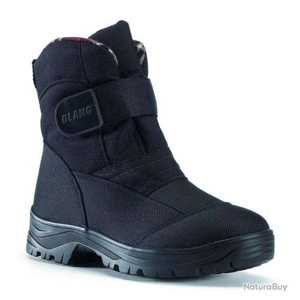 Chaussures avec crampons OC systeme amovibles anti-glisse Olang KIEV  noir  36