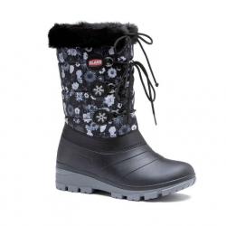 Bottes de neige et après-ski étanches - Olang Patty Enfant 27/28 gris & noir 27/28