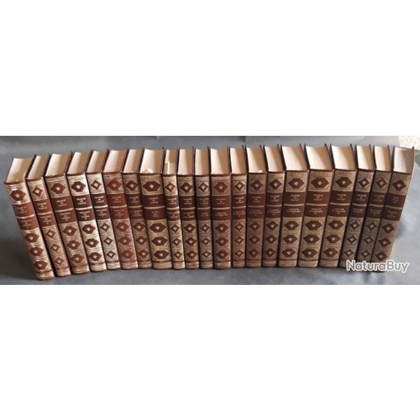 Collection uvres compltes de Charles DEGAULLE Librairie PLON. 21 volumes