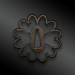 TSUBA Kikka Gata - Japon - Période Edo (1603-1868)