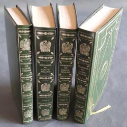 4 livres Mémorial de Saint HELENE de LAS CASES, éditions Edito Service S.A. Genève.