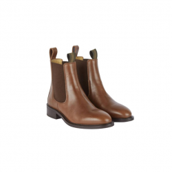 Bottines femmes Le Chameau La Chelsea cuir Marron