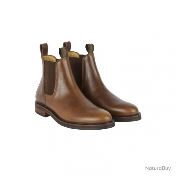 Bottines Le Chameau La Chelsea cuir Marron