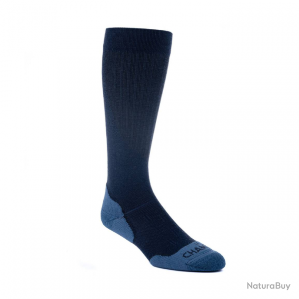 Chaussettes Le Chameau Iris - Bleu fonc / S