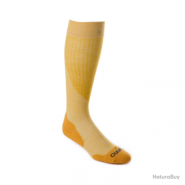 Chaussettes Le Chameau Iris - Jaune / S