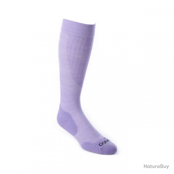 Chaussettes Le Chameau Iris - Lila / S