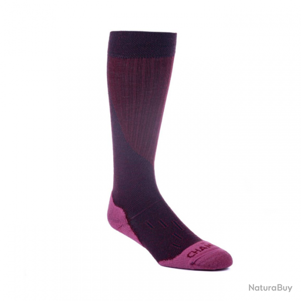 Chaussettes Le Chameau Iris - Rouge / M