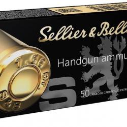 BOITE DE 50 CARTOUCHES SELLIER BELLOT CAL. 32ACP / 7.65BROWNING FMJ 73GRS - CATEGORIE B