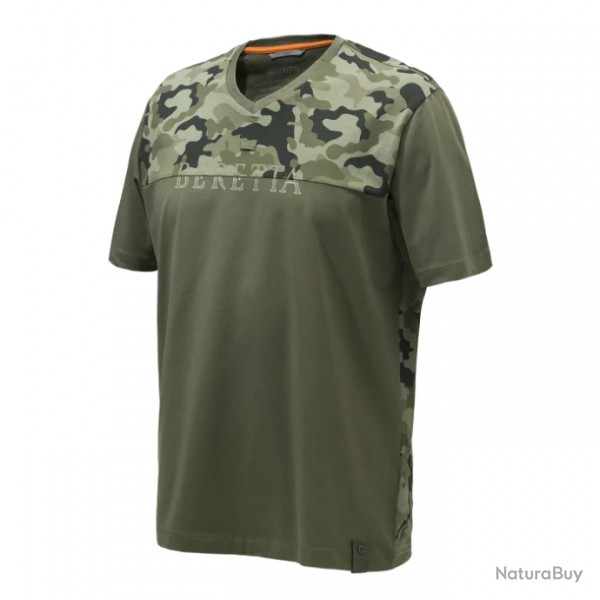 T shirt Beretta Camo Vert