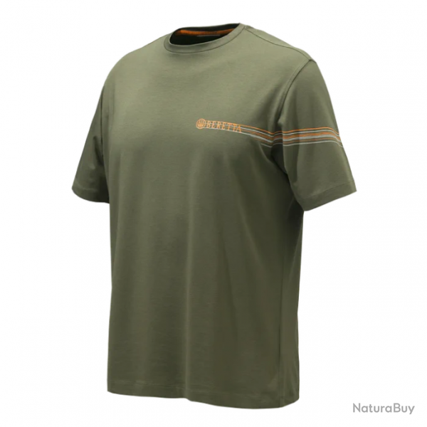 T shirt Beretta Lines Vert