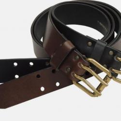 CEINTURE MARRON CUIRPINEWOOD LEATHER 40MM BELT