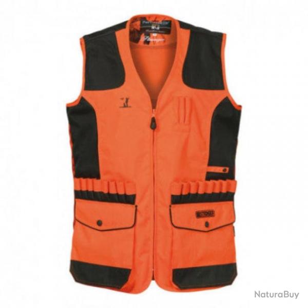 Gilet de chasse Percussion Stronger - M / Orange