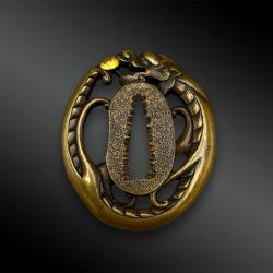 TSUBA Kawari Gata - Période Edo (1603-1868) - Japon